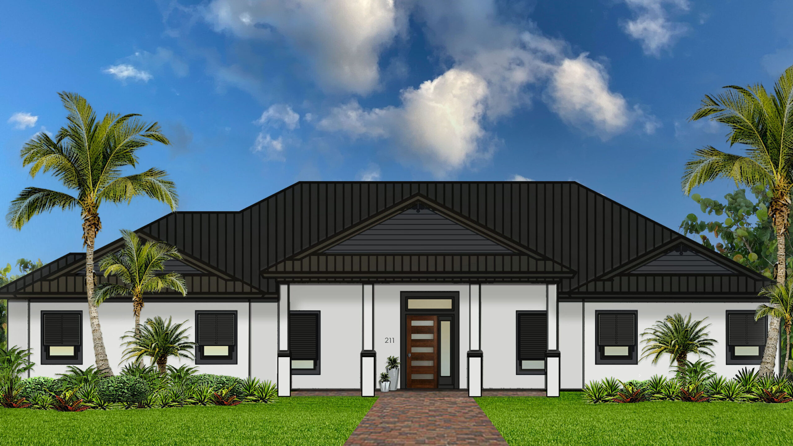 rendering of home - lot 4 Bel Vista 